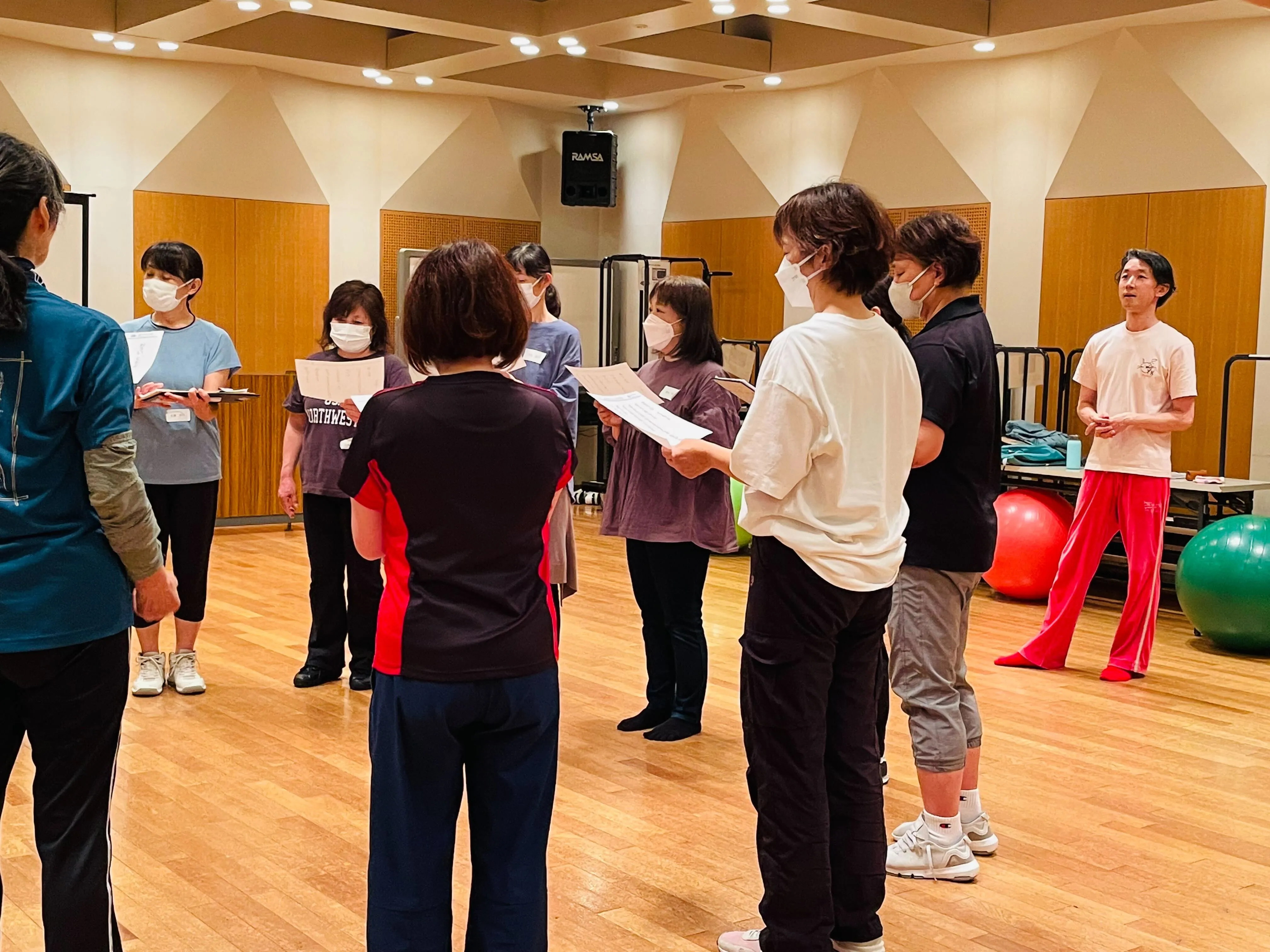 企業研修の様子